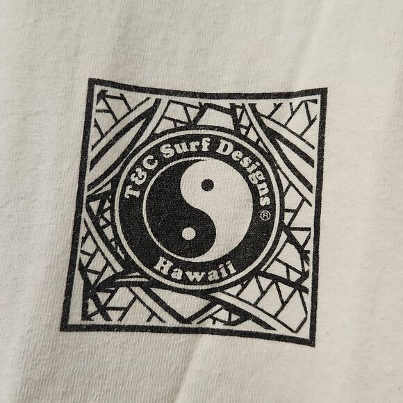 Hawaii T & C Surf T-shirt L - Picture 4 of 5